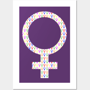 Female Symbol Feminist Posters and Art